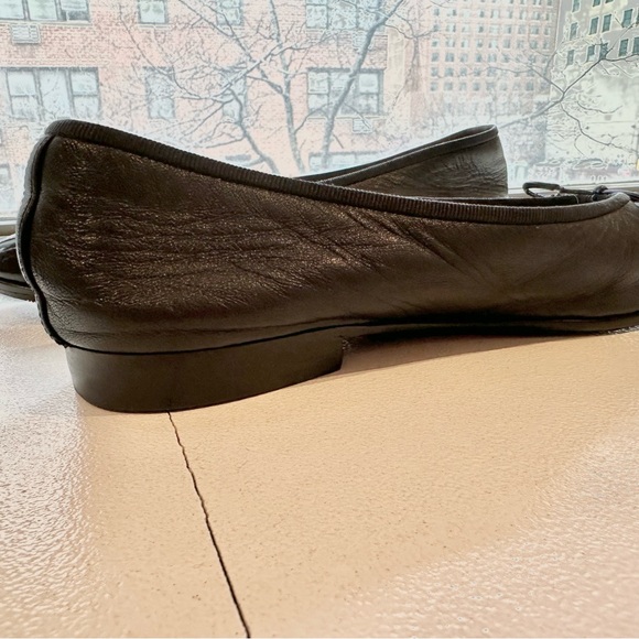 Chanel Ballet Flats w patent leather toe • size 37 - Picture 13 of 14